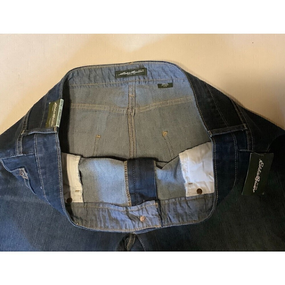 Women's Eddie Bauer Straight Leg Denim Jeans w/Tags Size 14 14/32 - Picture 5 of 7